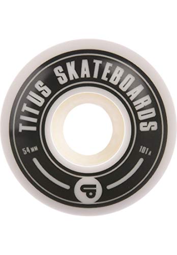 TITUS Classic 101A, White, 53mm, Skateboard Rollen, Wheels, Unisex