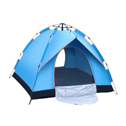 Camping Tent Zelt Im Freien, Sonnenschutz, Verdicktes Sonnenschutzzelt, Einzelnes, Schnell Öffnendes Automatisches Zelt, Außenzelt Tent Camping (Color : Blue, Size : D)