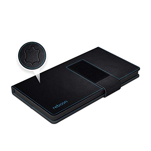 Hülle für Sony Xperia XZ Premium Tasche Cover Case Bumper | Schwarz Leder | Testsieger