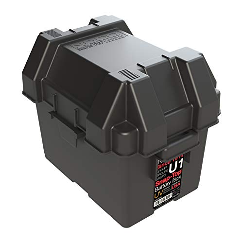 NOCO Snap-Top HM082BKS Batteriebox, Gruppe U1 12V Outdoor wasserdichte Batteriebox für Rasen und Garten, Traktor und Elektrobatterien