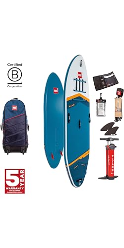 Red Paddle Co 11'0'' Wild MSL Stand Up Paddle Stand Up Paddle Board, Board, Bag & Pump 001-001-005-0057 - Blue