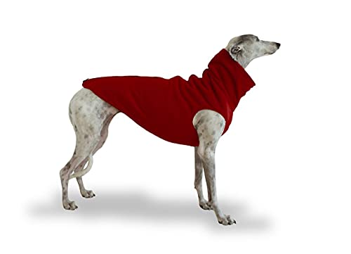 Galguita Amelie Mantel Galgo Bordeaux, Größe M (66 bis 72 cm Durchmesser)