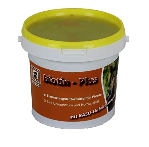 Biotin Plus 700 g - Pelletiertes Ergänzungsfutter mit Mineralstoff-Vitamin-Komplex für Hufwachstum und Hornqualität bei Pferden und Ponys