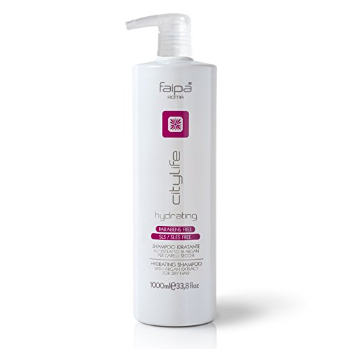Faipa Citylife Hydrating Feuchtigkeitsspendendes Shampoo für Arganextrakt trockenes Haar 1000 ml