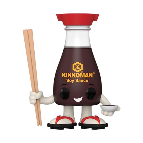 Funko POP! Foodies: Kikkoman - Soy SauceSauce - Collectable Vinyl Figure for Display - Gift Idea - Official Merchandise - Toys for Kids & Adults - Ad Icons Fans - Model Figure for Collectors