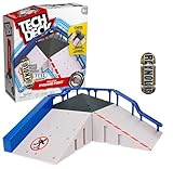 Tech Deck X-Connect Starter-Set - Pyramid Point Rampenset mit authentischem Fingerboard und Zubehör