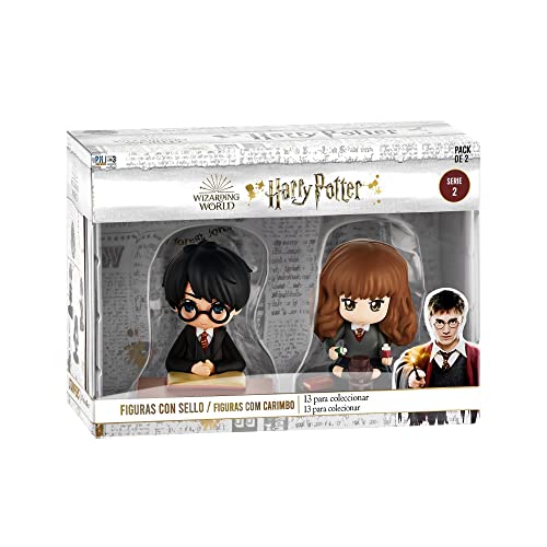 Bizak Harry Potter Figuren 8 cm, Harry und Hermion mit Kessel – Sammleredition – 13 Sammlerfiguren – empfohlen für 3 Jahre (64115016), 64115016-5