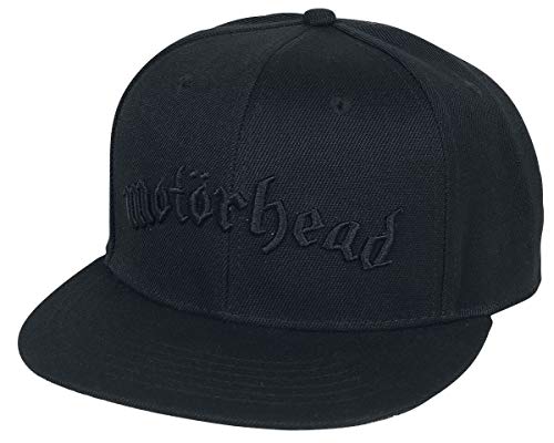 Motörhead Black Logo - Snapback Cap Cap schwarz