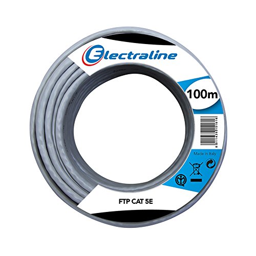 Electraline 1011844 100 m Ethernet Netzwerkkabel FTP Cat5E Kupferleiter