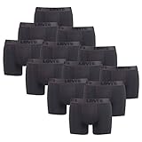 12er Pack Levis Men Premium Boxer Brief Boxershorts Herren Unterhose Pant Unterwäsche, Farbe:Black, Bekleidungsgröße:XXL