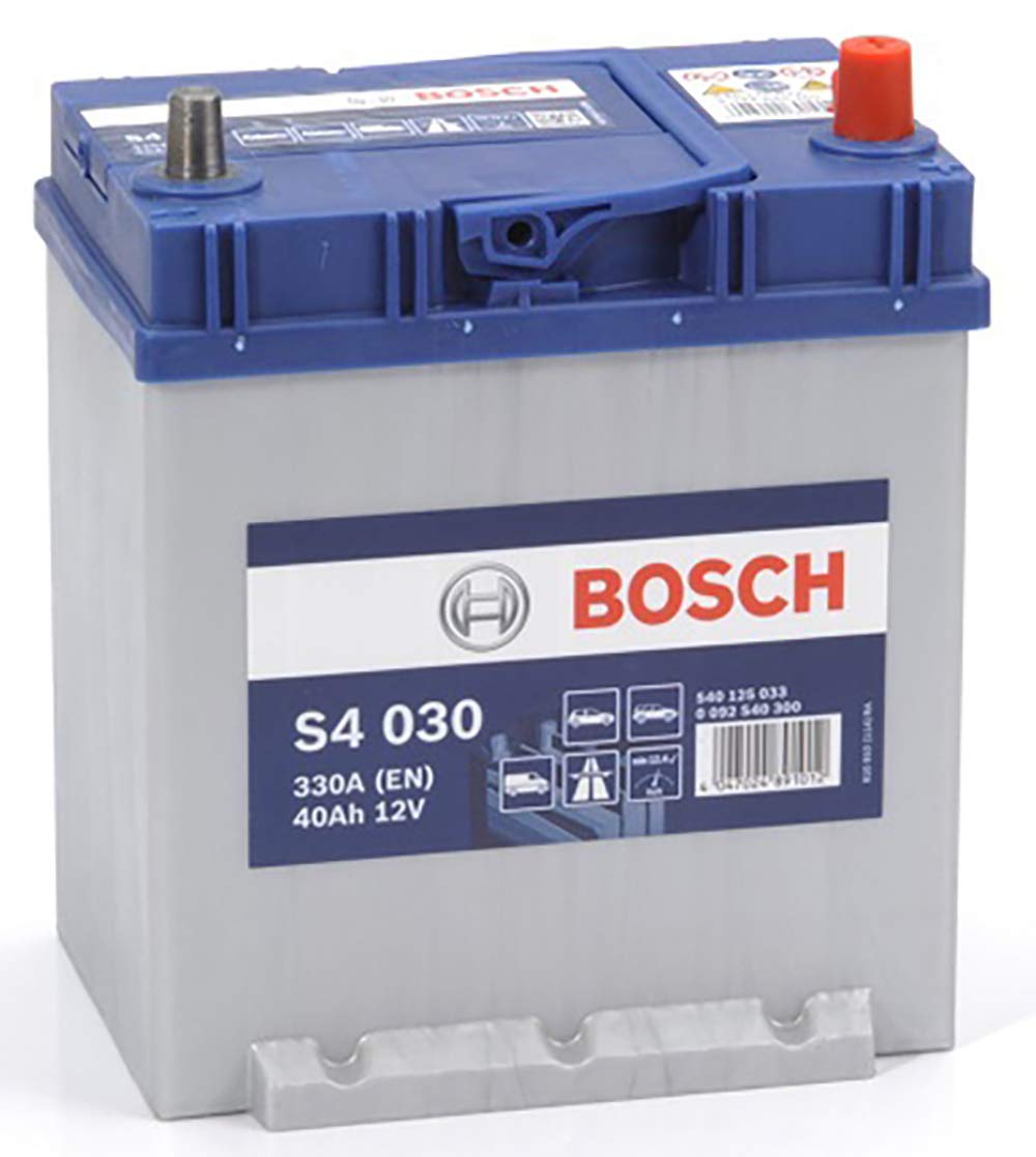 Bosch S4030 - Autobatterie - 40A/h - 330A - Blei-Säure-Technologie - für Fahrzeuge ohne Start-Stopp-System