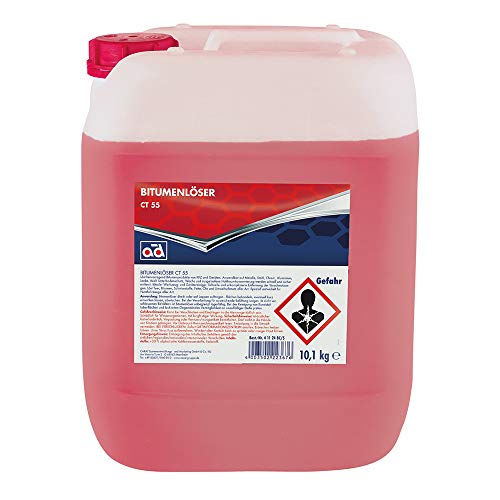 AD Chemie Bitumenreiniger CT 55 10,1kg Kanister für Stahl Chrom Aluminium und Lacke Entferner Insekten Fett Reiniger Teer Öl Stein Teerentferner Kfz Bitumen Reinigungsmittel 9010039S