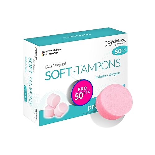 JOYDIVISION Soft-Tampons Professional 1er Pack(1 x 50 Stück)