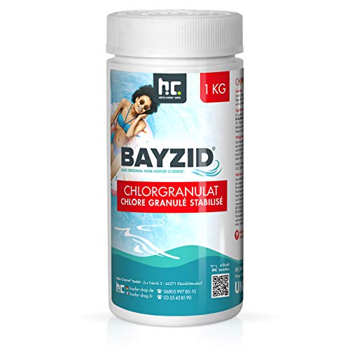 Höfer Chemie 6 kg BAYZID ® Chlor Granulat wirkt schnell und zuverlässig für Pool und Schwimmbad bestellen