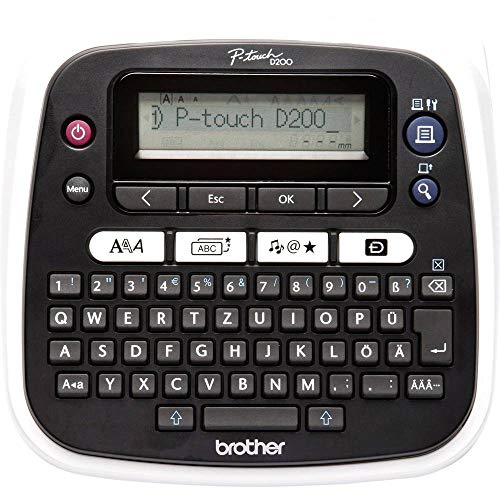 brother Tisch-Beschriftungsgerät , P-touch D200BW,