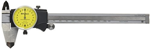 MITUTOYO 505-730 Uhrenmessschieber mit Feststellschraube, Type:, Messbereich 0-150 mm