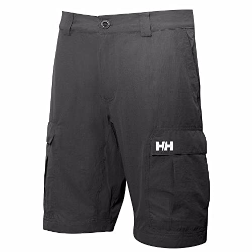 Helly Hansen Herren HH QD Cargo Shorts 11, Ebony, 30