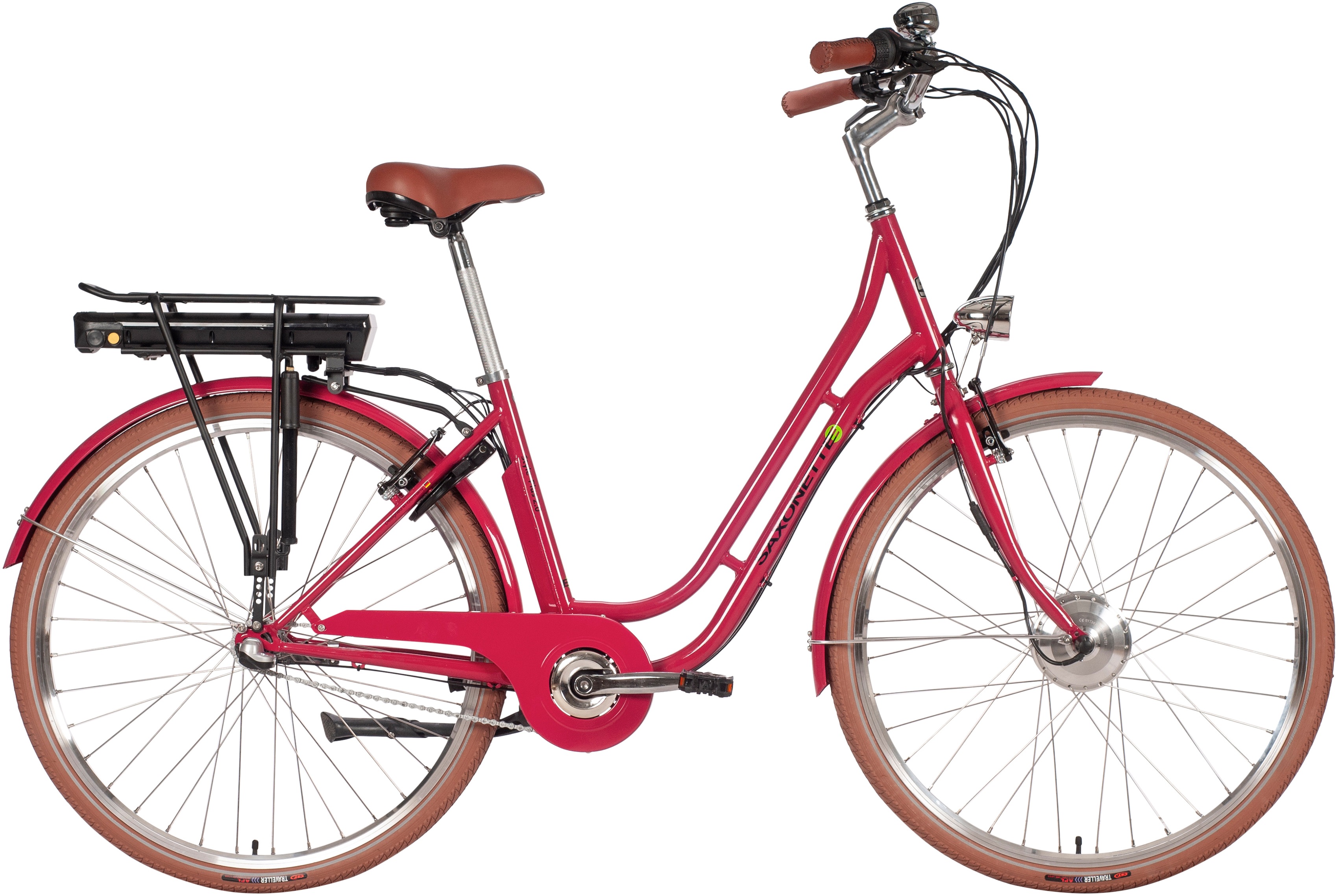 SAXONETTE E-Bike "Style Plus 2.0", 3 Gang, Frontmotor 250 W, (mit Akku-Ladegerät)