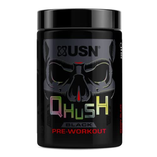 QHUSH Pre-Workout (20 serv) Berry Blaze