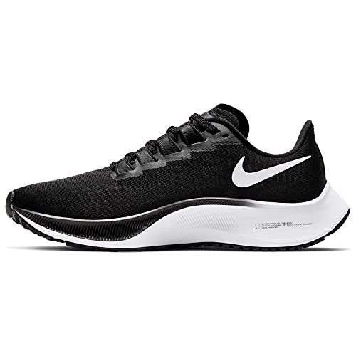 Nike Womens WMNS AIR Zoom Pegasus 37 Running Shoe, Black/White