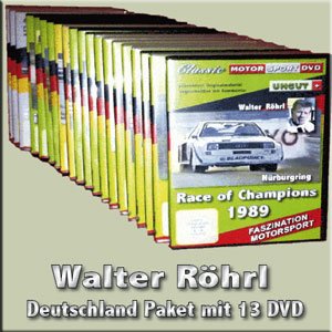 Walter Röhrl Kollektion Deutschland mit 13 DVD