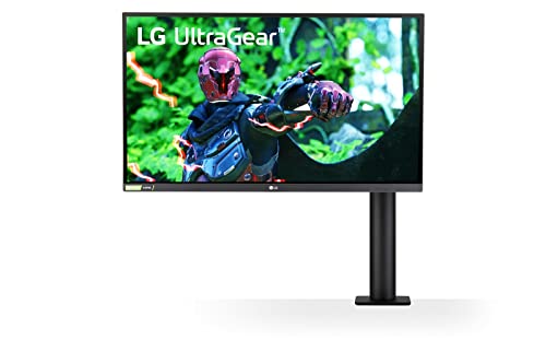 LG 27GN88A-B 68,50 cm (27") Nano IPS 1ms 144hz Ultragear Gaming Monitor (HDR, Display Port, HDMI, Höhenverstellbar, Ergo Stand, G-Sync Compatible), schwarz