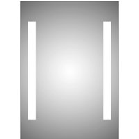 Talos Horizon LED Badspiegel, Glas, Aluminium, 4200K, 50x70cm