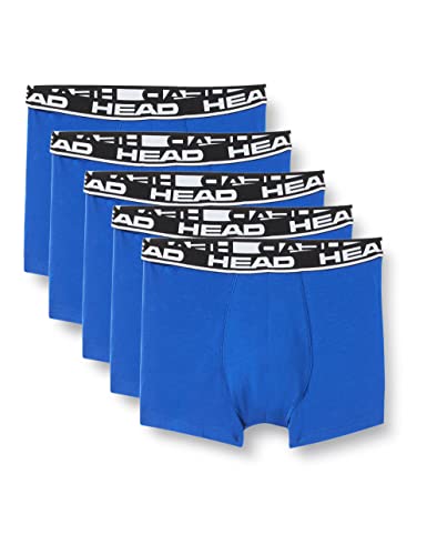 HEAD Mens Men's Basic Boxers Boxer Shorts, Blue/Black, XXL