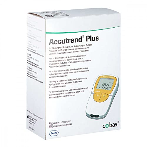 Accutrend Plus, 1 Gerät - 4 Kontrollwerte mg/dl