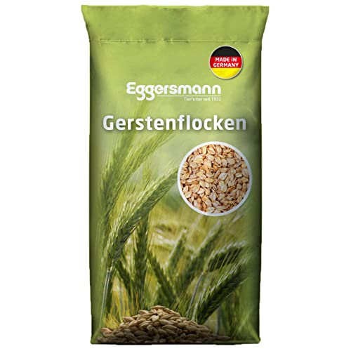 Eggersmann Gersteflocken – Einzelfuttermittel für Pferde und Ponies – Hoher Energiegehalt – 15 kg Sack