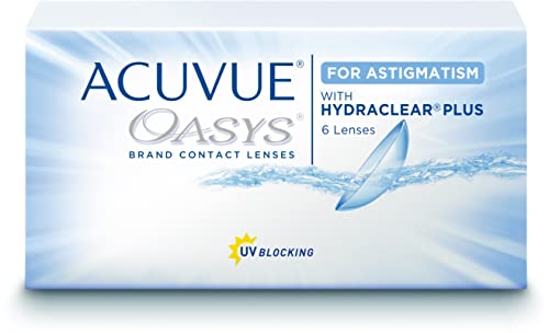 Acuvue Oasys for Astigmatism 2-Wochenlinsen weich, 6 Stück / BC 8.6 mm / DIA 14.5 / CYL -1.25 / Achse 50 / -4.75 Dioptrien