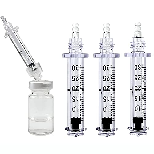 LONGROOM Hyaluronsäure Stift, 18 Stück 0,3 ml Ampullenkopf, für Lifting Lip Anti-Falten Hautpflege Werkzeug, jeweils einzeln verpack
