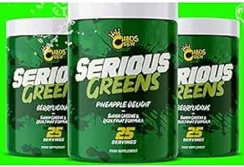 Chaos Crew Serious Greens Mixed Berry 25SR 25 count