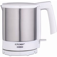Cloer 4701 Wasserkocher / 2000 W / Trockengeh- und Überhitzungsschutz / innen liegende Füllmengenmarkierung / 1,5 Liter / mattierter Edelstahlbehälter