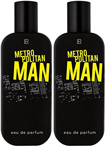 LR Metropolitan Man Eau de Parfum für Männer (2x 50 ml)