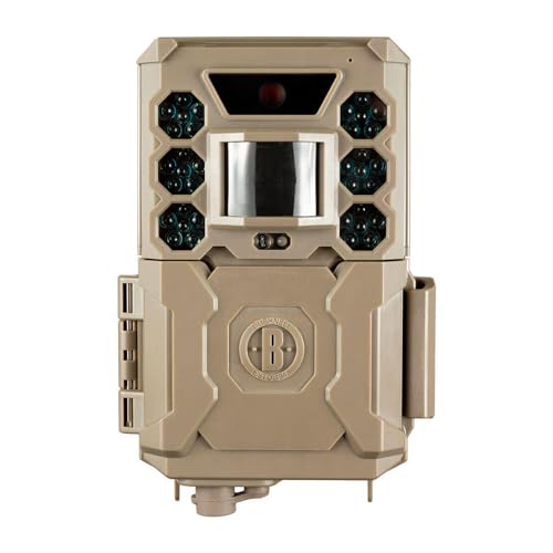 Bushnell Wildkamera Core 24 MP - Fotofalle, No Glow, hohe Reichweite, mit Befestigungsgurt, Überwachung, Garten, Trailcamera, 119938M