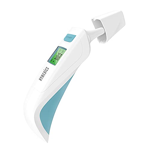 HoMedics Kontaktloses Digitales Infrarot-Fieberthermometer für Baby Kinder Erwachsene - Messen Sie Ohr-, Stirn- und Oberflächentemperatur in 2-5 Sekunden (3 in 1 Thermometer)