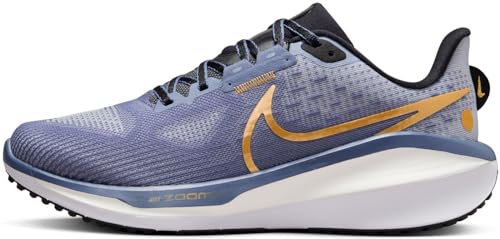 Nike Damen W Vomero 17 Laufschuh, Mehrfarbig Diffused Blue Metallic Gold Ashen Slate, 42 EU