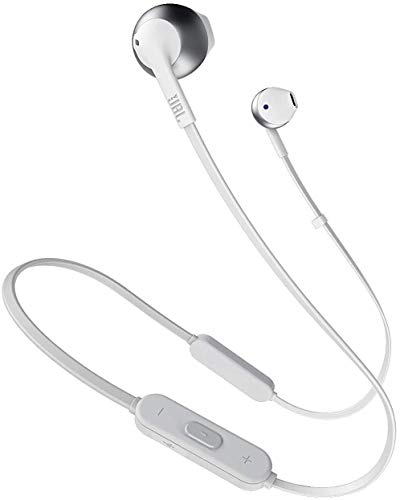 JBL Tune 205 BT Bluetooth® In Ear Kopfhörer In Ear Headset Silber
