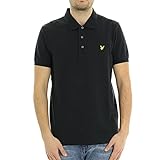 Lyle & Scott Plain Polo Shirt- Baumwoll Poloshirt Herren Kurzarm - EIN einfaches, kurzärmeliges polohemd Herren aus hochwertiger Baumwolle 100%, XS-XXL