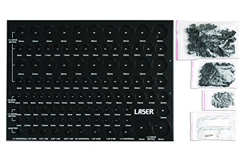 Laser 6963 Sockel Schublade Organizer, sortiert