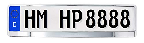 HP-Autozubehör 18512 Kennzeichenhalter Chromlook