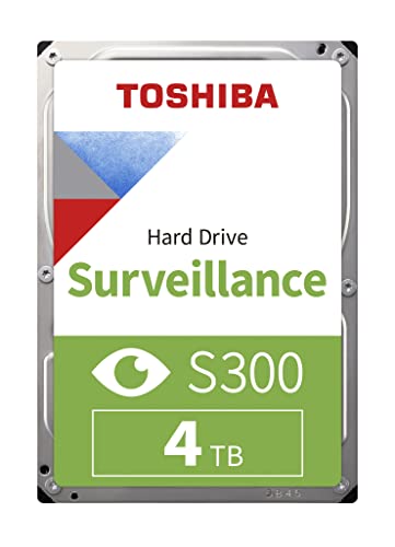 4000GB Toshiba S300 Surveillance S300 4TB 128MB 3.5" (8.9cm) SATA 6Gb/s