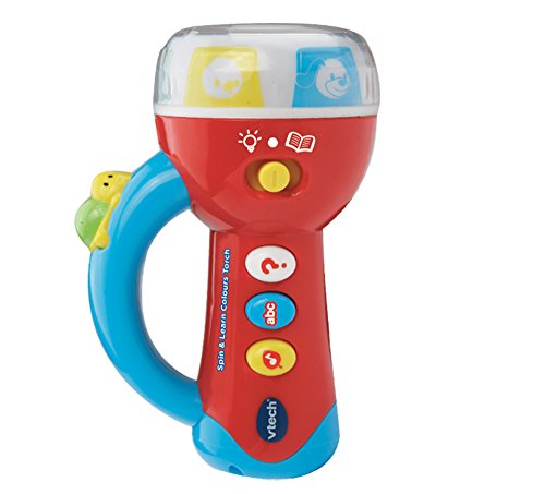 Vtech VTC-TOY26 Spin & Learn Colours Torch, transparent, 200 g