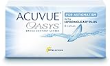 Acuvue Oasys for Astigmatism 2-Wochenlinsen weich, 6 Stück / BC 8.6 mm / DIA 14.5 / CYL -1.75 / Achse 10 / -7 Dioptrien