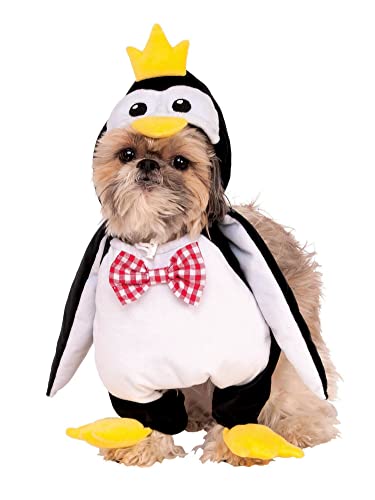 Rubie's Hundekostüm Pinguin, Größe M, Weiß