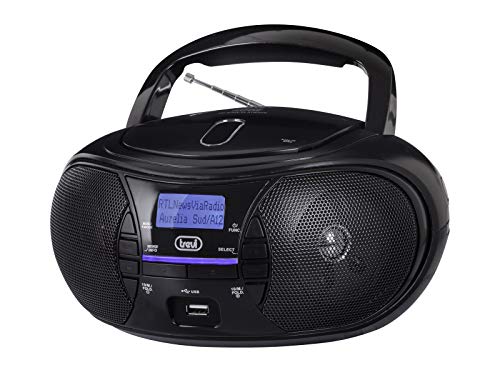 Trevi Stereo tragbar mit DAB-Radio, USB, CD, Mp3, USB, 1