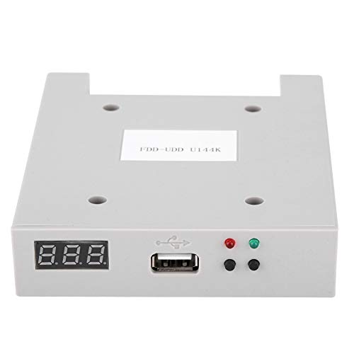 Tangxi USB-Floppy-Emulator, 3,5"FDD-UDD U144K 1,44 MB USB-SSD-Floppy-Laufwerk-Emulator für industrielle Steuerungen