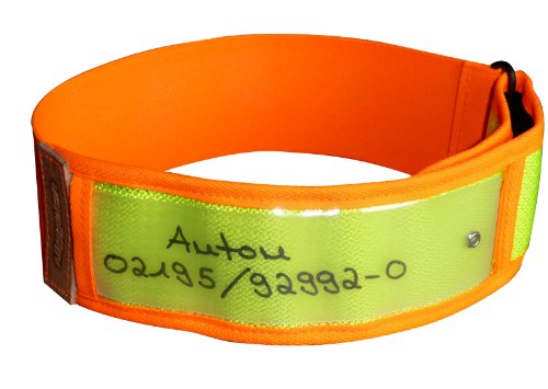 Niggeloh Hundehalsband Warnhalsung, gelb, XS, 101100027
