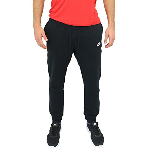 Nike Herren Jogger Club Jogginghose, schwarz (Black/White 010), Gr. XXL